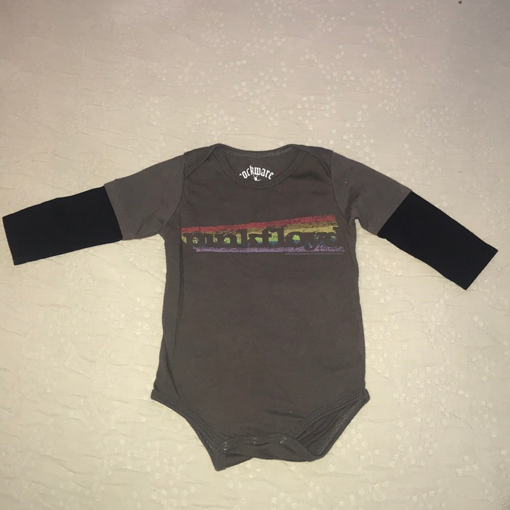 Pink Floyd long sleeve baby onesie 6 months